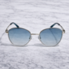 Burberry Classic Round Metal Sunglasses