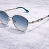Burberry Classic Round Metal Sunglasses
