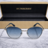Burberry Classic Round Metal Sunglasses