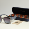 Burberry Square Acetate Sunglasses with Iconic Temple Detail 5
