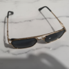 Cartier Rectangular Metal Frame Sunglasses 5