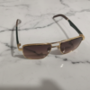 Cartier Rectangular Metal Sunglasses with Gradient Lenses 3