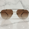 Cartier Rimless Aviator Sunglasses 1