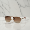 Cartier Rimless Aviator Sunglasses 4