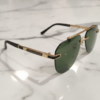 Cartier Rimless Square Aviator Sunglasses 3
