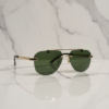 Cartier Rimless Square Aviator Sunglasses 4