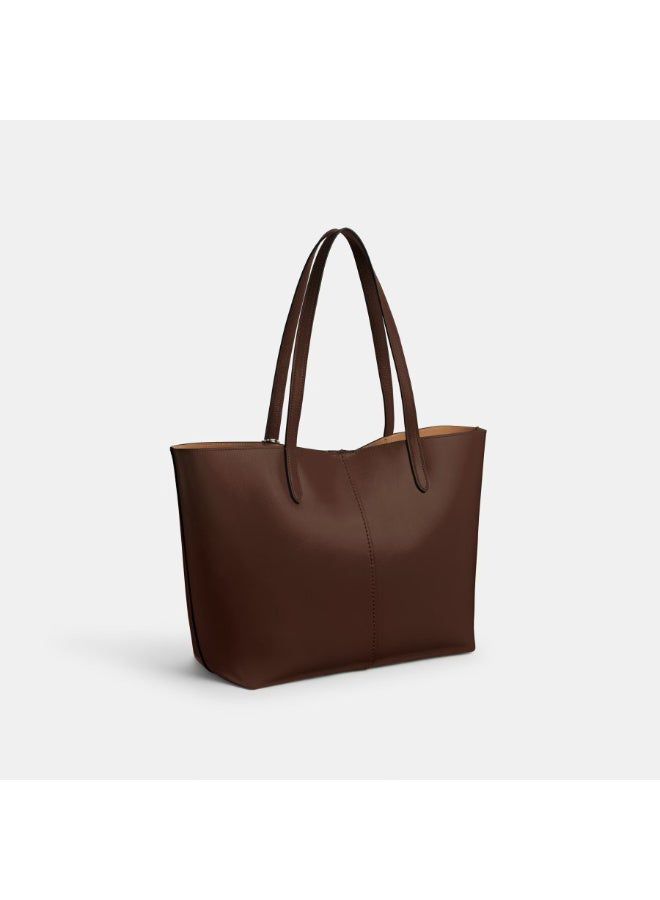 Coach North 32 Leather Tote Bag