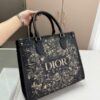 DIOR BRAIDED PRINTED MEDIUM SIZED TOTE BAG 1
