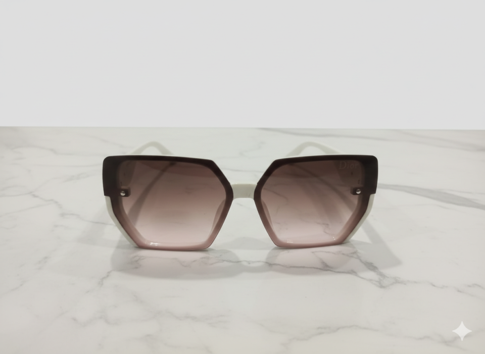 Dior Lumière Edge Oversized Sunglasses