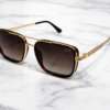 Dior Rectangular Acetate & Metal Sunglasses 1