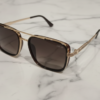 Dior Rectangular Acetate & Metal Sunglasses 4