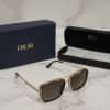 Dior Rectangular Acetate & Metal Sunglasses 7