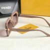 Fendi Square Acetate Sunglasses with FF Logo Hinges 4