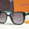 Hermès Square Acetate Sunglasses with H Hardware Green 1