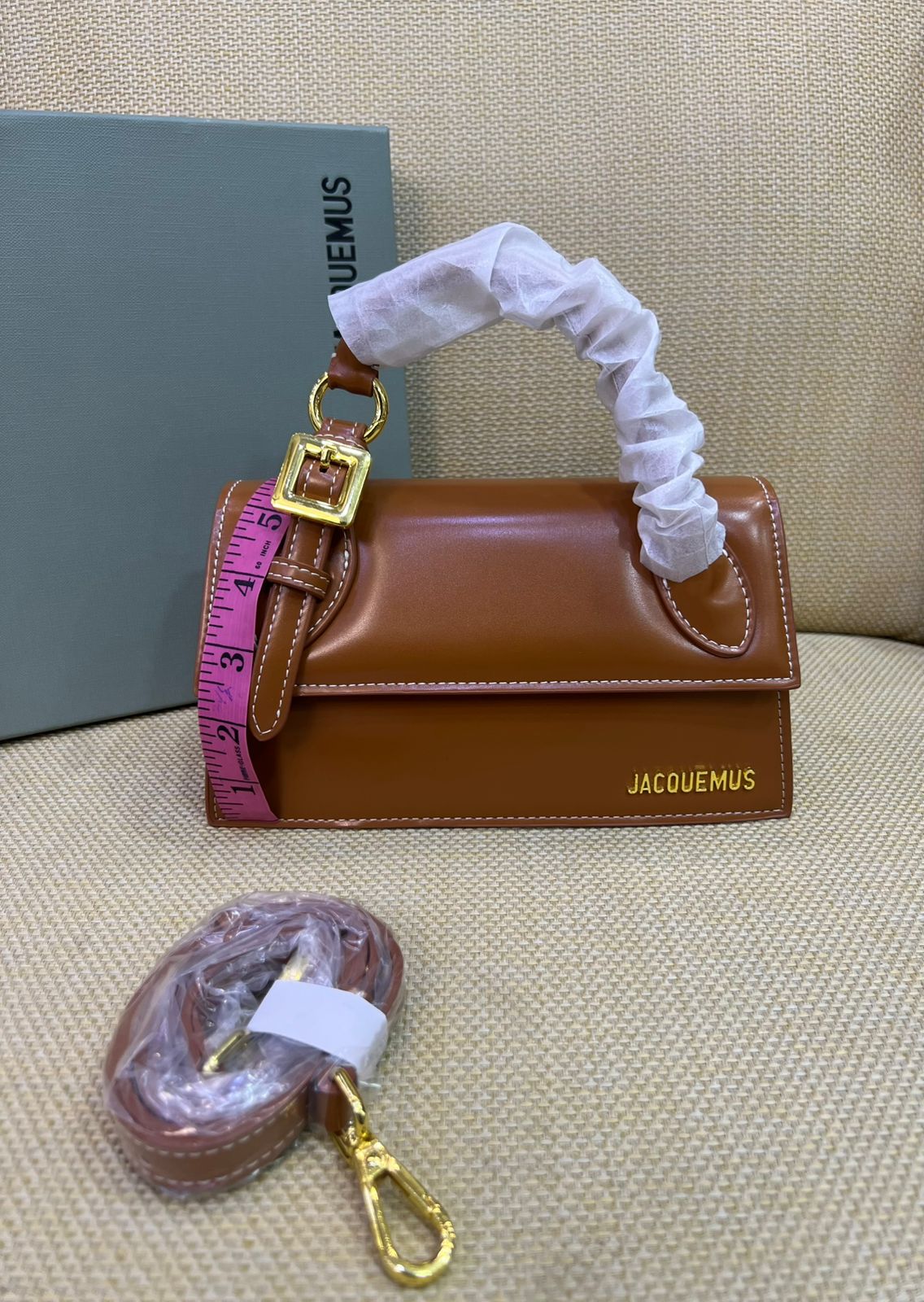 Jacquemus Le Bambino Long Bag (Top-Handle)