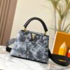 Louis Vuitton Capucines MM - Animal-Print Taurillon Leather