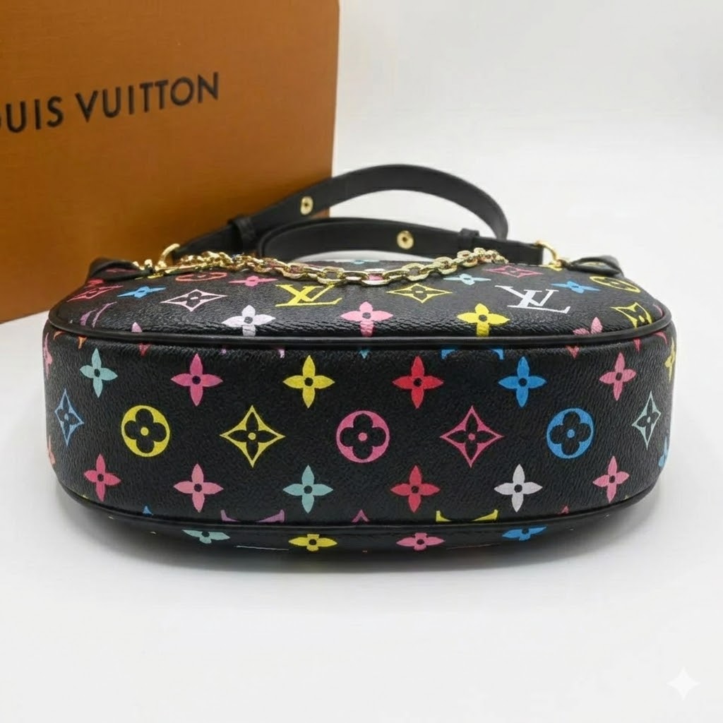 Louis Vuitton Loop Hobo Bag Monogram Black