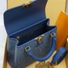 Louis Vuitton Capucines MM – Blue Denim & Calfskin