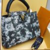 Louis Vuitton Capucines MM - Animal-Print Taurillon Leather