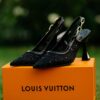 Louis Vuitton Embellished Slingback Heels 4