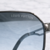 Louis Vuitton Rectangular Metal Sunglasses