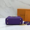 Louis Vuitton Capucines MM – Purple Taurillon Leather with Python Top Handle