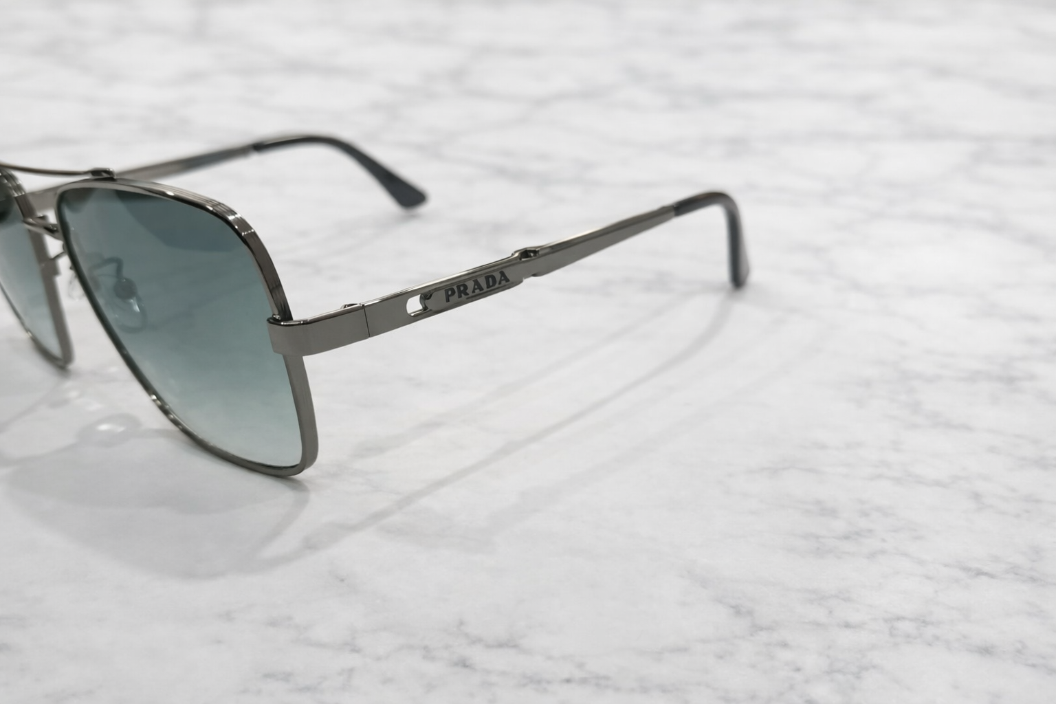 Prada Aurelio Square Gradient Sunglasses