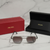 Prada Geometric Metal Frame Sunglasses 5