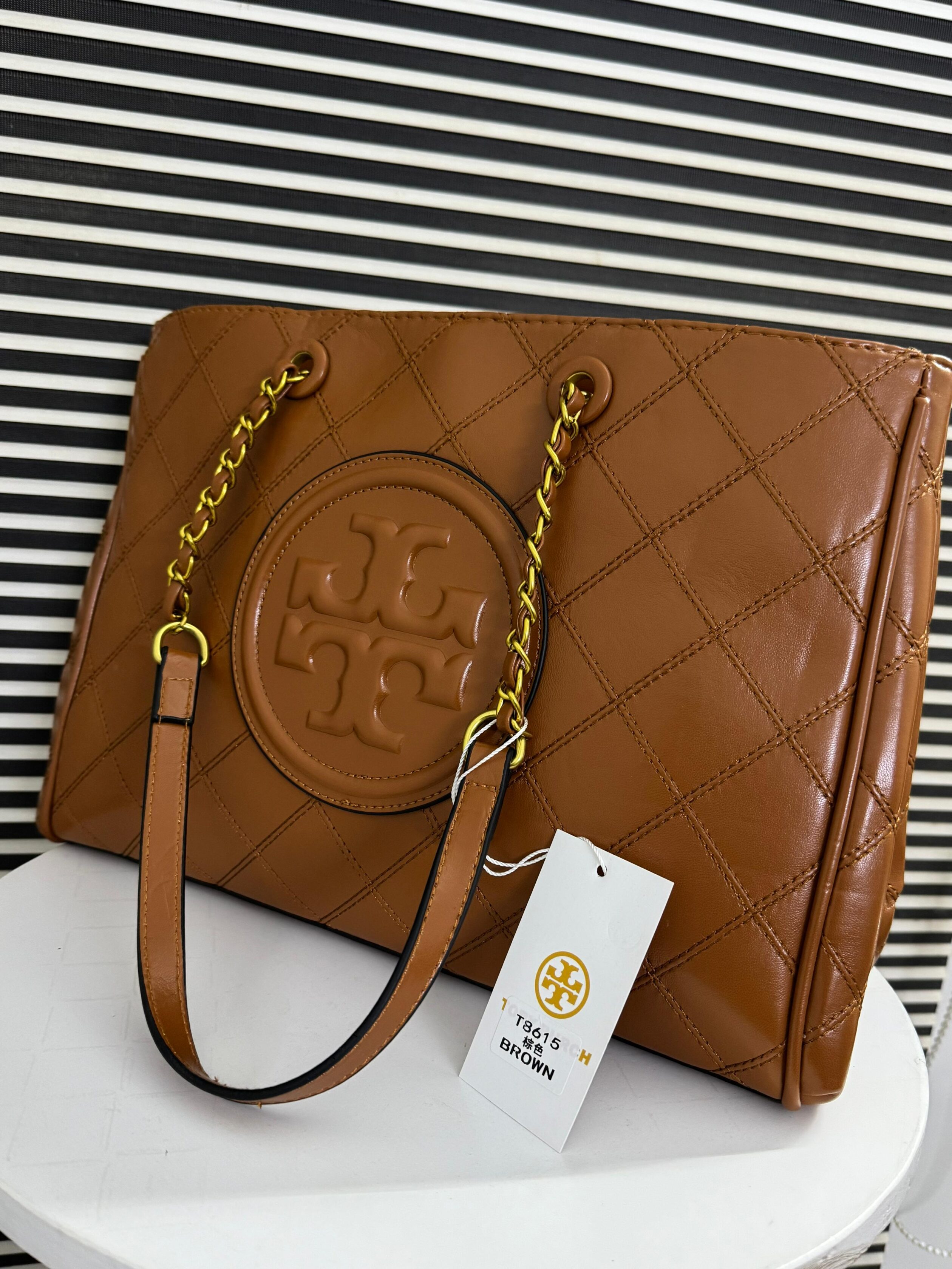 Tory Burch Fleming Quilted Tote
