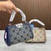 Tory Burch T Monogram Studded Jacquard Top-Handle Bag