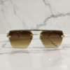 Versace Rimless Square Sunglasses 2