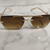 Versace Rimless Square Sunglasses 4