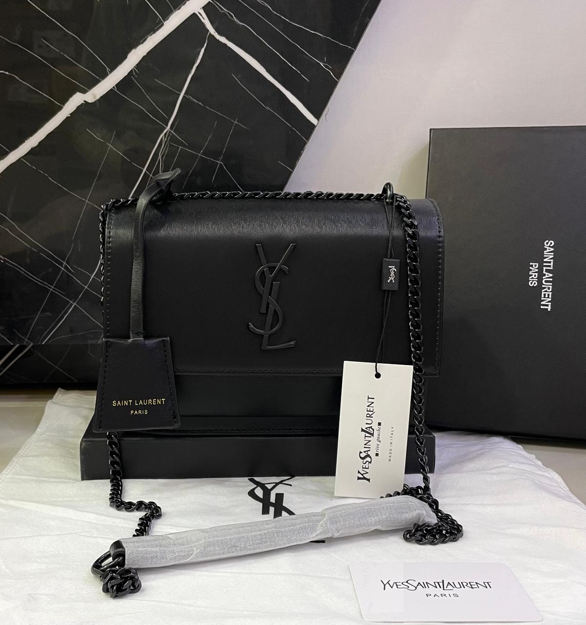 Saint Laurent YSL Monogram Envelope Chain Bag
