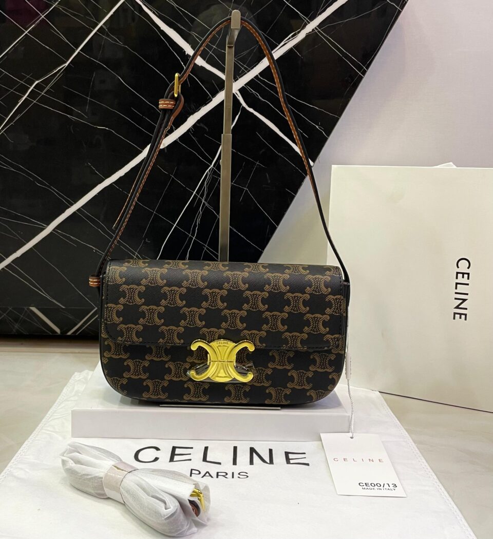CELINE Triomphe Shoulder Bag