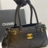 Chanel Quilted Top Handle Mini Bag