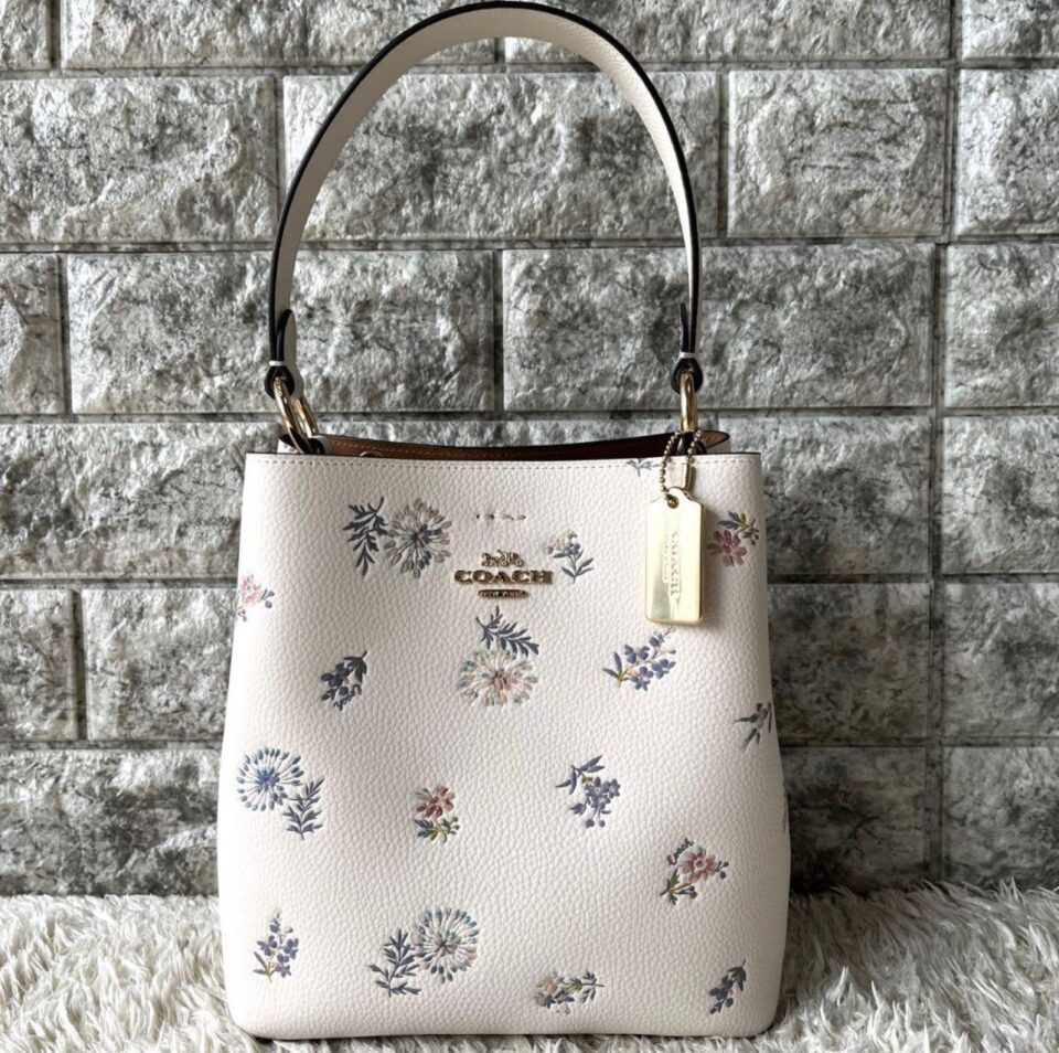 Coach Small Town Floral Bucket Bag