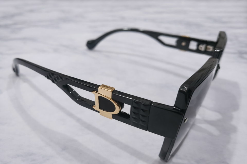 Dior Oversized Square Gradient Sunglasses – Black Smoke