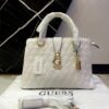 Guess Quilted Logo Satchel Bag