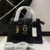 Guess Quilted Logo Satchel Bag