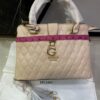 Guess Quilted Logo Satchel Bag