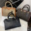 GUESS Monogram Satchel Bag Mix