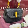 Gucci GG Canvas Bamboo 1947 Mini Top Handle Bag – GG Monogram Crystal Stud