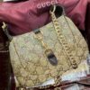 Gucci GG Crystal Jackie Style Shoulder Bag