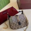 Gucci GG Crystal Jackie Style Shoulder Bag