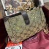 Gucci GG Crystal Jackie Style Shoulder Bag