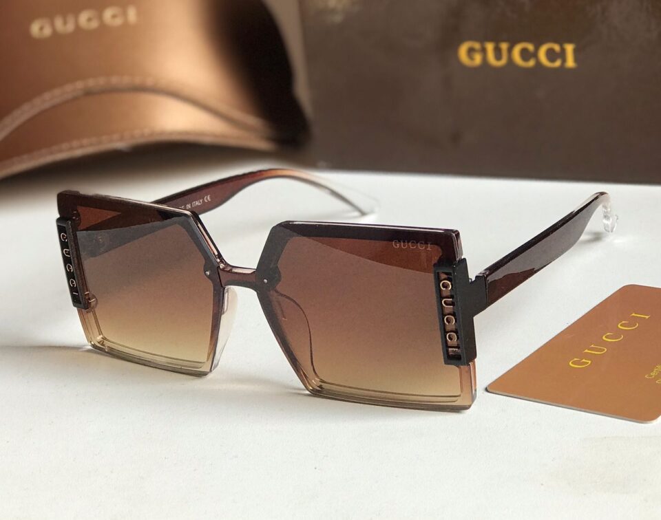 Gucci Oversized Square Gradient Sunglasses