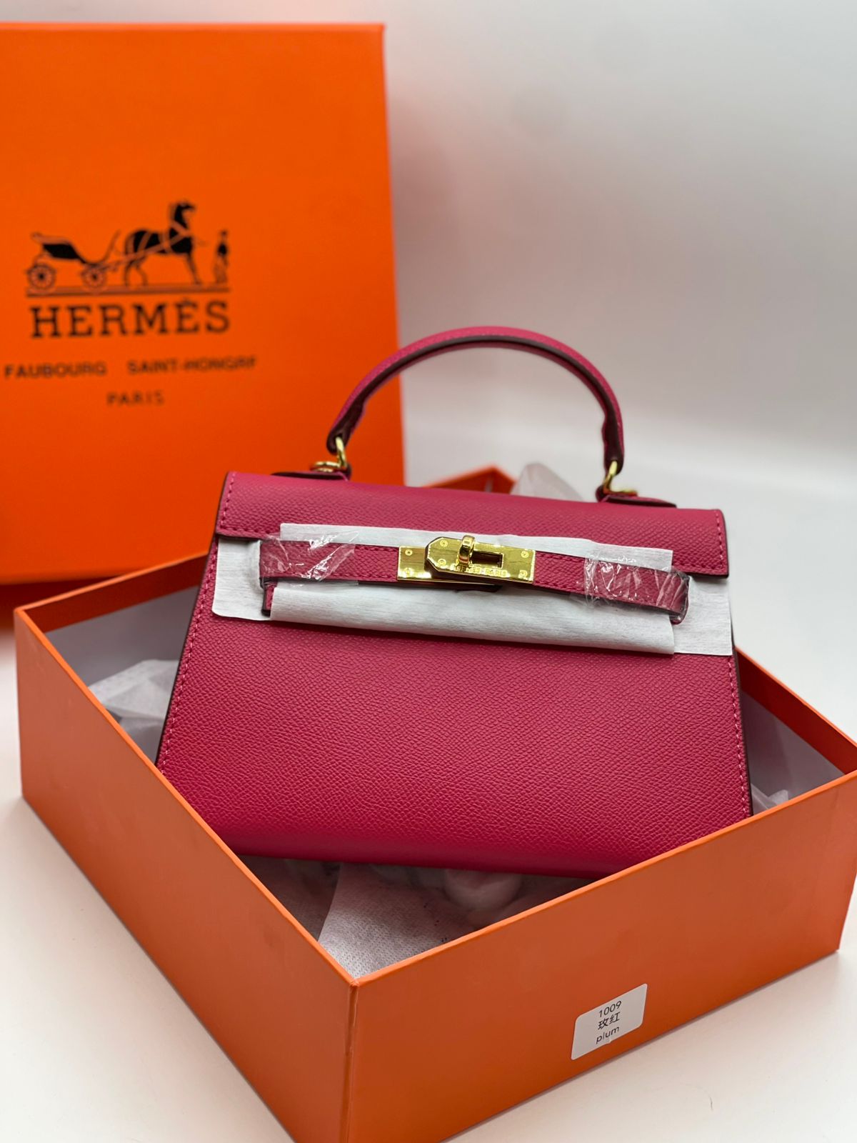 Hermès Mini Kelly Style Top Handle Bag