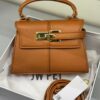 JW PEI Mini Top-Handle Bag Brown 2