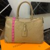 Louis Vuitton Monogram Empreinte Leather Shoulder Tote Bag
