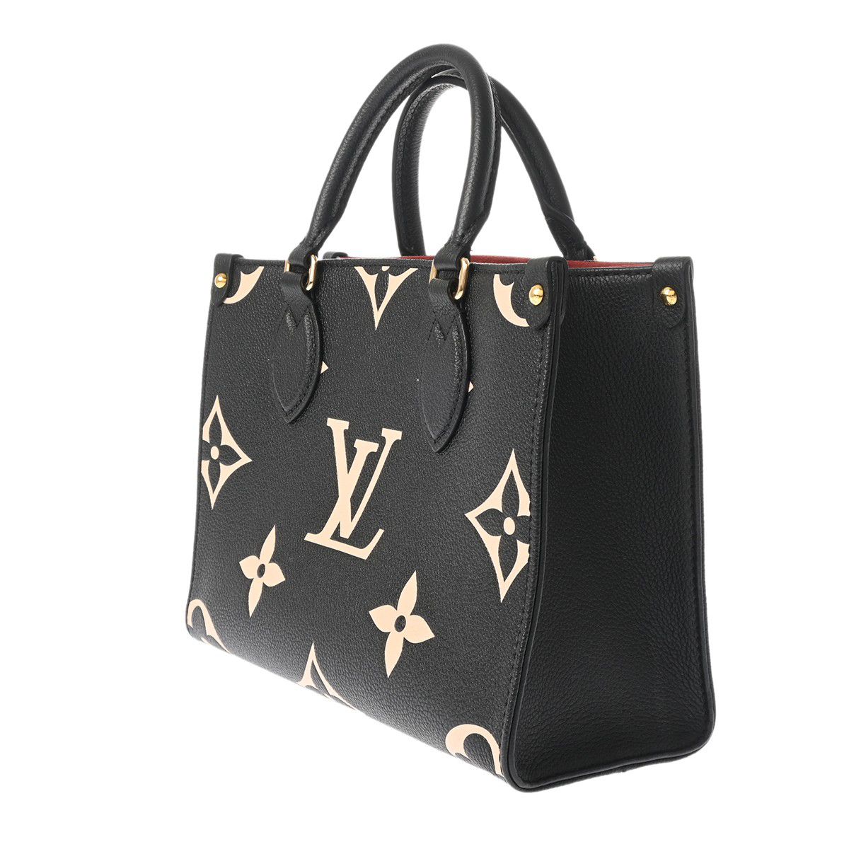 Louis Vuitton OnTheGo MM Tote Bag Black 1